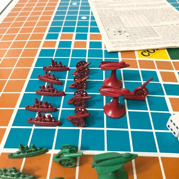 Vintage Parker Brothers Conflict War  Board Game Complete Parker Bros - Picture 13 of 16